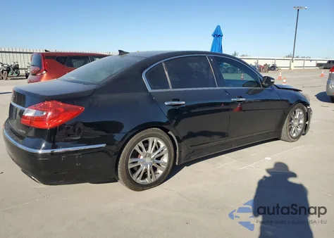 2013 Hyundai Genesis 3.8L z USA, uszkodzony, nr VIN KMHGC4DD8DU242751